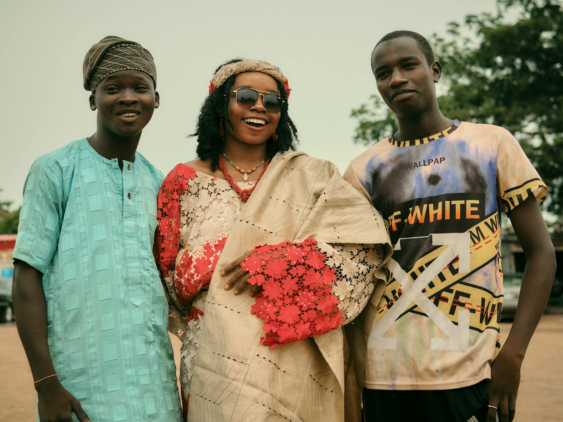 Crowd under neon lights at underground show